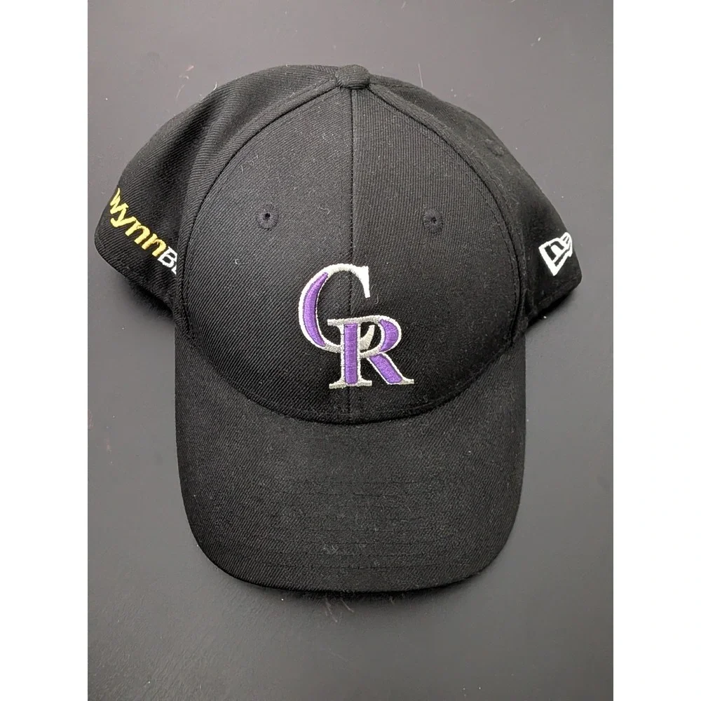 Colorado Rockies Wynn‎ Bet New Era 9Forty Strapback Hat Black OSFM